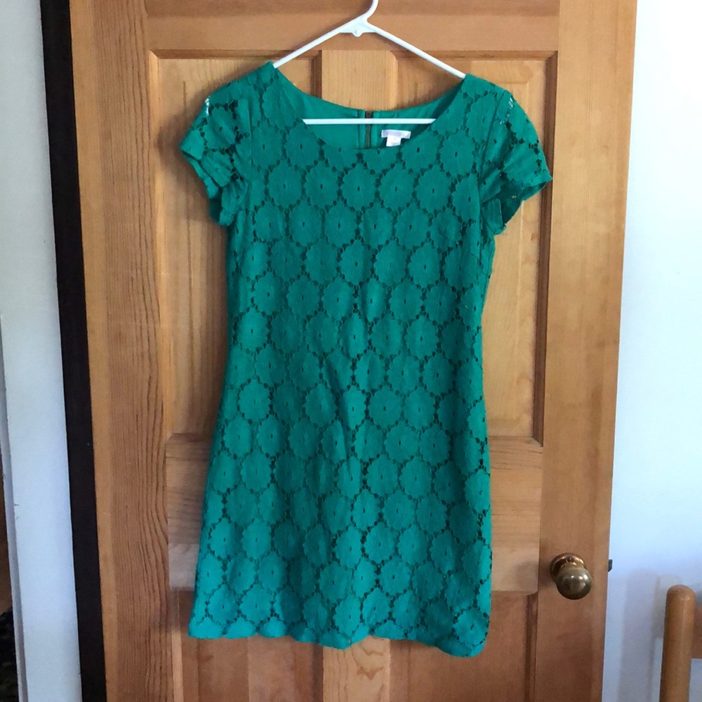 Green Lace Dress